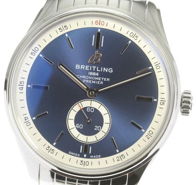 Blue Breitling Premier Automatic 40 1:1 Replica Watches Swiss | Cheap  Breitling Replica Watches China