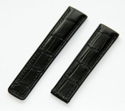 Uhrenarmband Echtem Alligatorleder Watch Strap Genuine Alligator Leather Skin