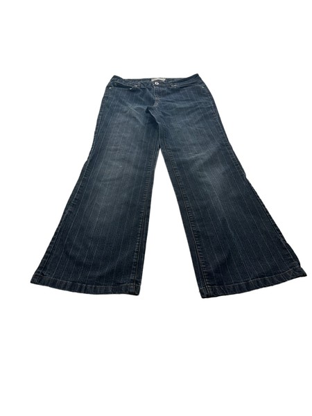 Target Womens Size 10 Dark Blue Flared Jeans Good Condition