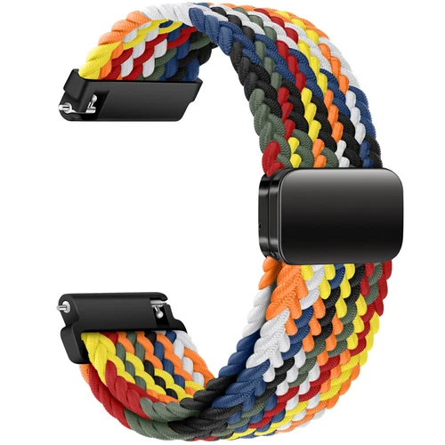Correa de reloj de pulsera magnética de nailon trenzado de 18 mm 20 mm 22 mm correa de liberación rápida - Imagen 53 de 169