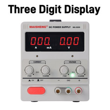 DC Power Supply Digital Precision Variable Lab Testing 0-60V 0-10A Adjustable