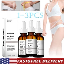 1-3PCS GLP-1 Weight Loss Fat Burner Drops Diet Supplement Slimming Drops 30ml