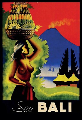 Top-Schild, versch. Größen, see BALI, Insel in Indonesien, Ind. Ozean, Neu, OVP
