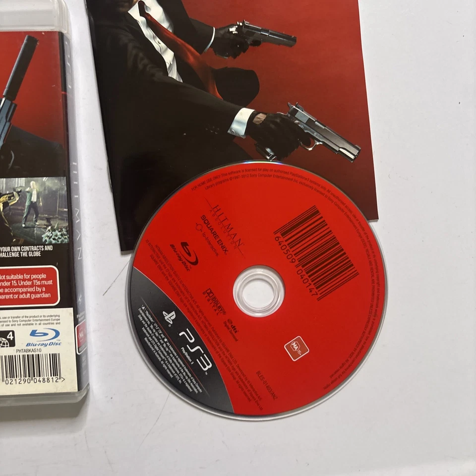 Hitman: Absolution (ANZ Limited Edition) (Sony PlayStation 3 PS3) Game w/ Manual - Image 4 of 4