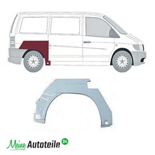 REPARATURBLECH RADLAUF KOTFLÜGEL HINTEN RECHTS FÜR MERCEDES VITO W638 REPARATURBLECH RADLAUF KOTFLÜGEL HINTEN RECHTS FÜR MERCEDES VITO W638