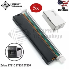 5x Printhead for Zebra ZT210 ZT220 ZT230 Thermal Printer 203dpi P1037974-010 NEW