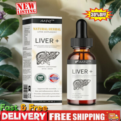 Natural Herbal Liver Supplement | Detox & Support for Healthy Liver FuncHot~