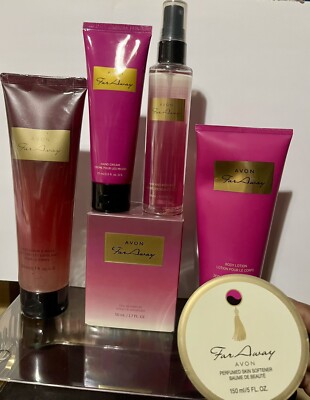 AVON 6 PCS FARAWAY FRAGRANCE GIFT SETS Collection Great For Gifts