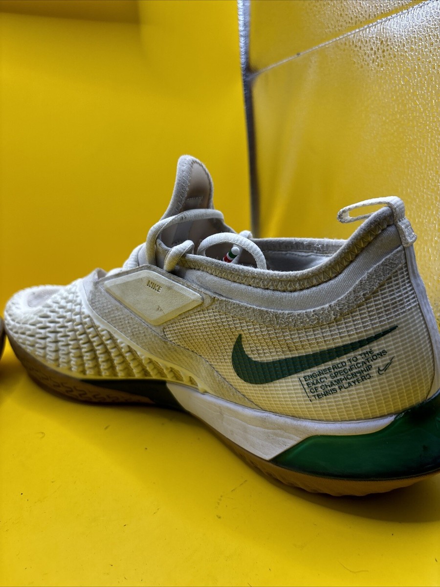 Nike Court React Vapor NXT Men's Size 12 Tennis Shoes White Gorge