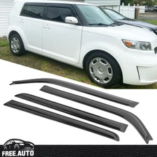 Fit for 08-15 Scion XB Slim Style Window Visors Rain Sun Guard 4PCS