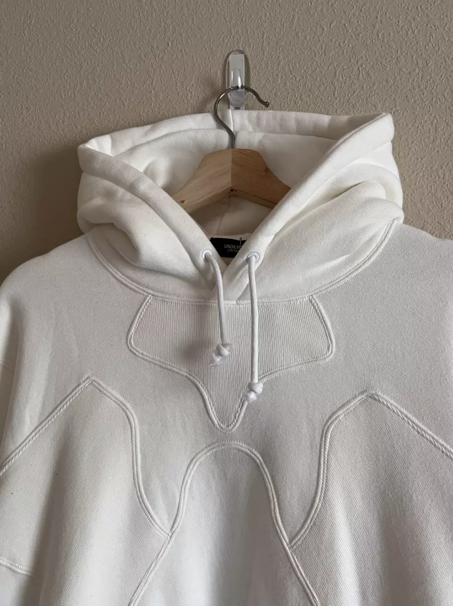 Undercover New Genesis Evangelion Paneled Hoodie - Size 3 - White - NEW