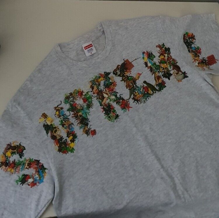 SS21 Supreme Toy Pile Tee size M medium ash grey T-shirt big SS21 Supreme Toy Pile Tee size M medium ash grey T-shirt big