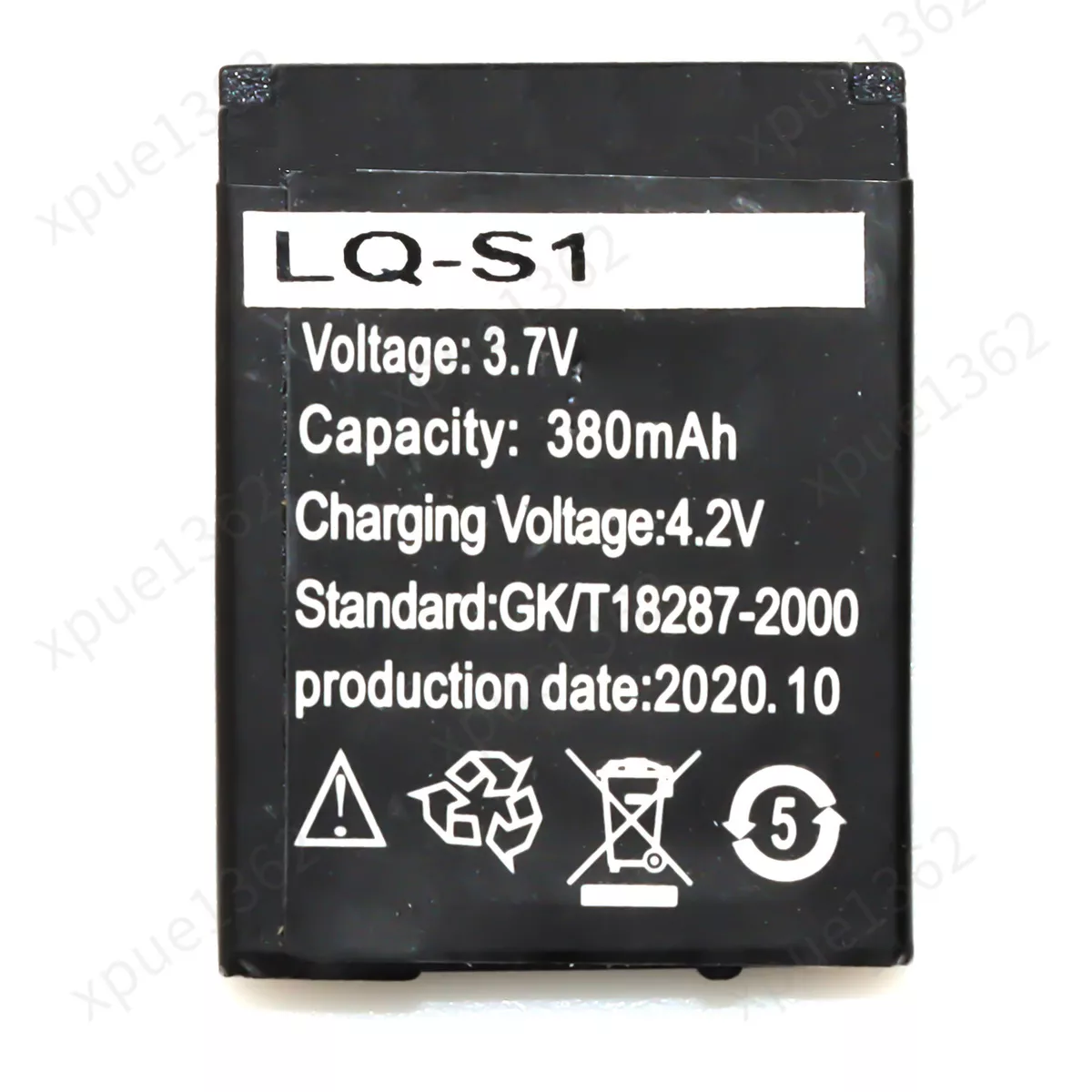 Replacement LQ S1 Battery For Smart Watch AB S1 DJ 09 DZ09 GJD HKS