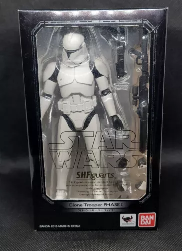 Bandai SH Figuarts Star Wars Clone Trooper Phase 1 2015 S.H.Figuarts *Usado*