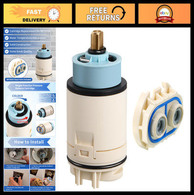 Single Function Pressure Balance Shower Cartridge Replacement for Tub/Shower Fau