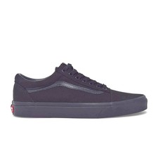 VANS OLD SKOOL CANVAS SHOES BLACK/BLACK VN000D3HBKA SIZE MENS 5 / WOMENS 6.5