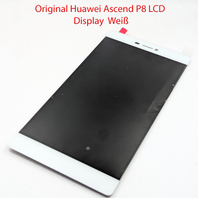 Original Huawei Ascend P8 LCD Display Module Bildschirm Screen Weiß