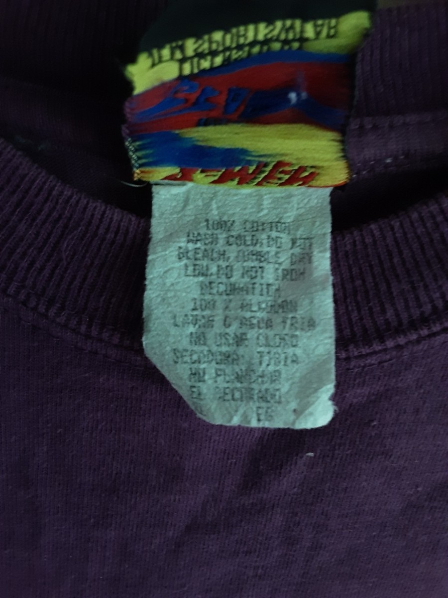 Vintage 1990's X-Men Gambit t-shirt View 4