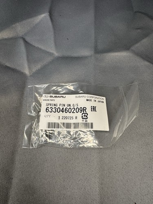 #ad NEW OEM SUBARU SPRING PIN 6330460209R $2.99