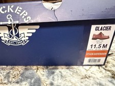 Dockers Mens Glacier Leather Rugged Casual Oxford Shoes Brown Size 11.5