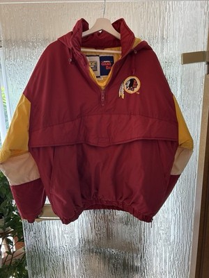 Vintage Washington Redskins Parker / Jacke mit Kapuze 