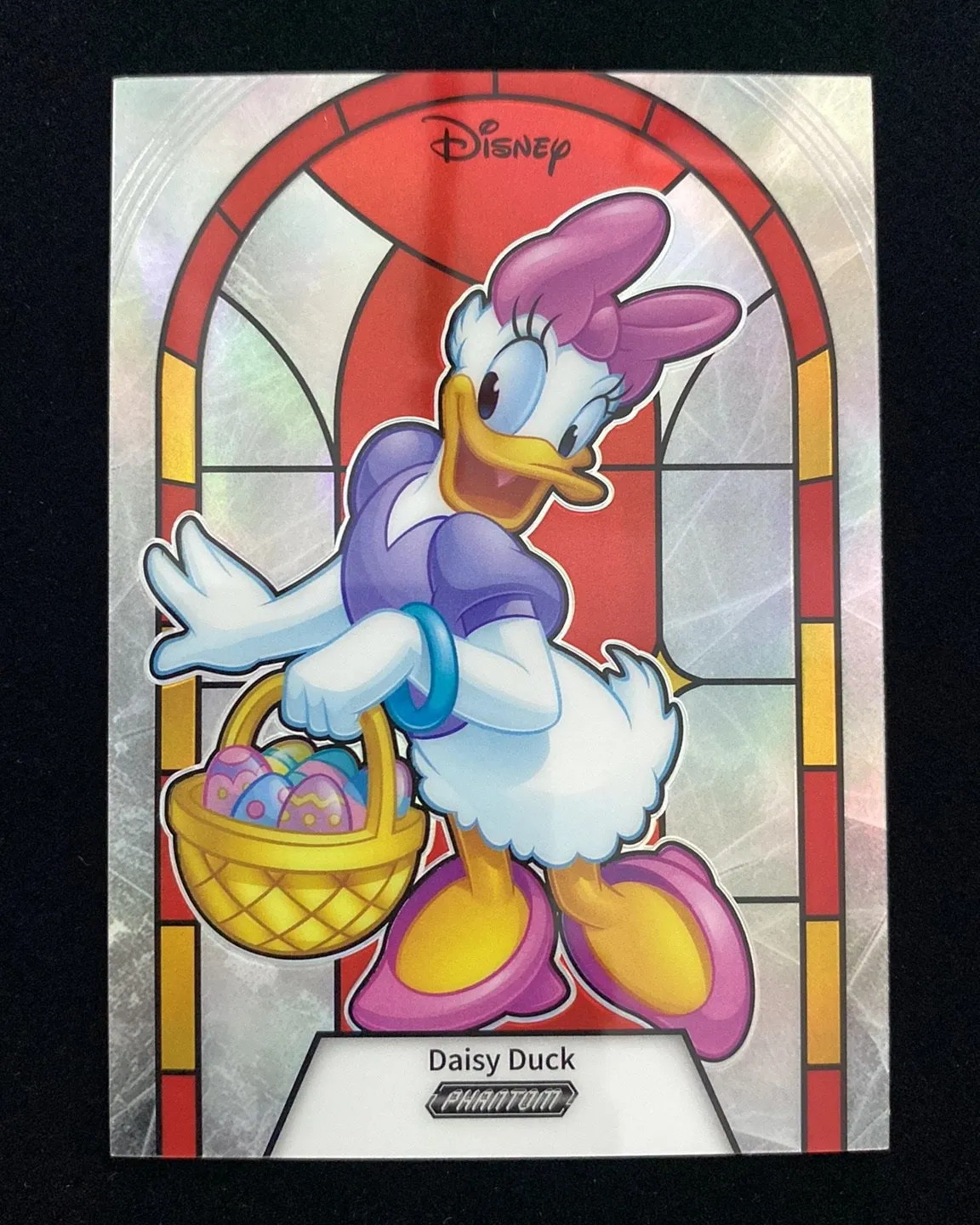 2025 Kakawow Phantom Disney Stained Glass Red #PD-GLR-04 Daisy Duck 60/75 N11
