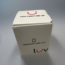 LuvLink Friendship Lamp v2.0 LLFL01 V2 Smart Touch Lamp WiFi Connected New