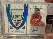 2021-22 Flawless Josh Christopher Rookie Patch Auto 1/1