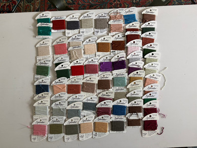 63 Rainbow Gallery Splendor Silk  Thread  New & Partially Used