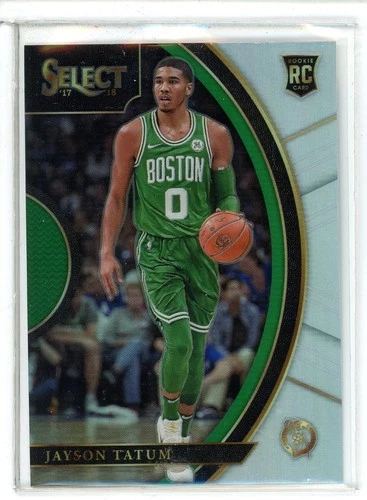 2017-18 Panini Select #93 Jayson Tatum RC Rookie Silver Prizm (DG)