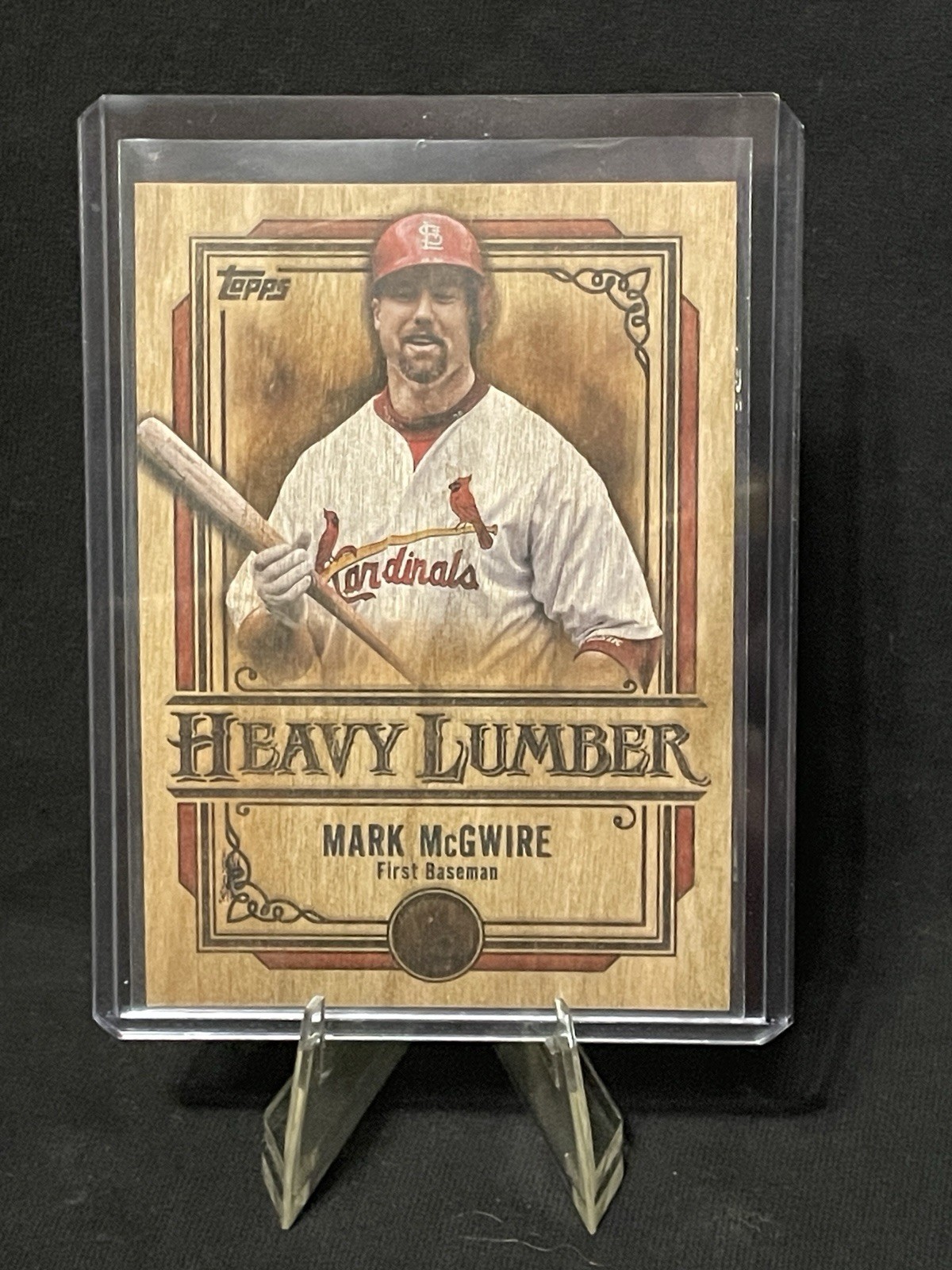 2025 Topps Update MARK MCGWIRE #HL-57 Heavy Lumber SSP Short Print - CASE HIT