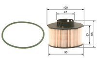 Bosch Kraftstofffilter Ø100Mm FüR Ds Ds 7 Peugeot 308 Ii Sw 3008 5008 Rifter