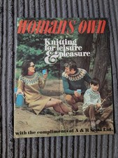 Vintage Woman's Own Knitting For Leisure & Pleasure Booklet (Kpf)