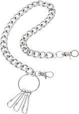 Wallet Chain Pants Chain for Men Women Hip Hop Belt Keychain Punk Trousers Pants
