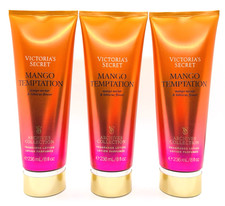 3-Pack Victoria's Secret MANGO TEMPTATION Fragrance Body Lotion 8 fl.oz
