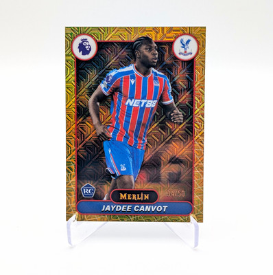 Topps Merlin Premier League 2026 Jaydee Canvot Crystal Palace #78 RC /50