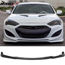 Fits 13-16 Hyundai Genesis Coupe Ks Style Front Bumper Lip Spoiler Unpainted Pu