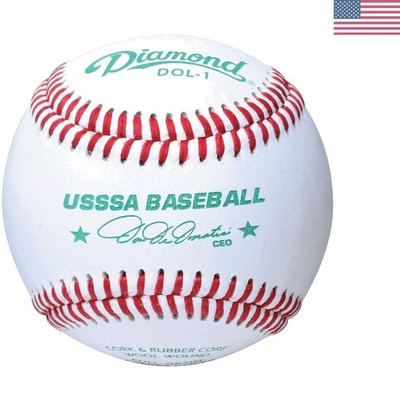 Competition-Grade Diamond Baseballs - 12 Count Youth Pack with Raised Seams