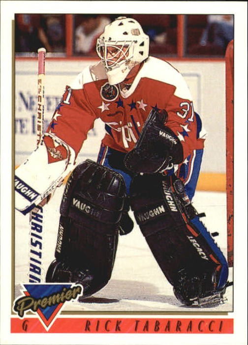 1993-94 Topps Premier #239 Rick Tabaracci - HKY