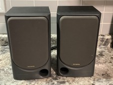 Pair of Aiwa Speaker System 3 Way Bass Reflex SX-N320 40W - Tested