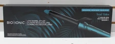 Bio Ionic Long Barrel Styler 1" Curling Iron Limited Edition Teal Tides