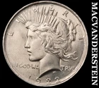 1922 Silver Peace Dollar - Choice Gem Brilliant Uncirculated+++  Lustrous  #K30