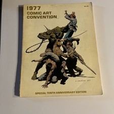 Comic Art Convention Program 1977 VG 4.0 Bern...