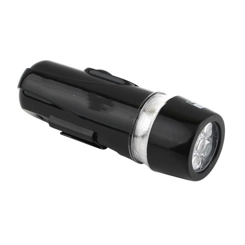 Bike Headlight White LED Flash Modes AAA Battery Power Handlebar Mount Universal