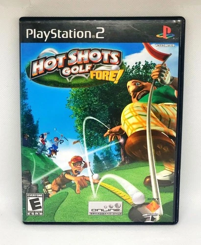 Hotshot Golf Fore PS2 Game CIB Working Clean Case Fast Tracked Shipping