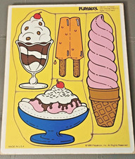 Playskool First Preschool Puzzle ICE CREAM TR...