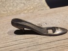 5" Vintage Style Brass "Cinderella" High Heel Shoe Bottle Opener — photo 3