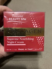 COLLAGEN w/ Avocado Oil - Supreme Nourishing Night Cream, Made in Italy Sealed