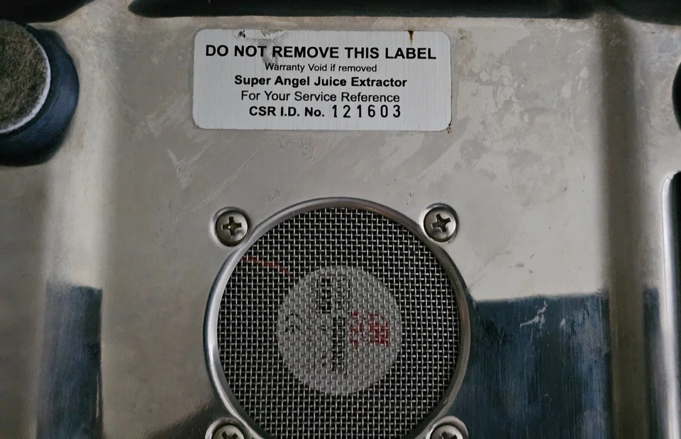 Angel Super Juicer SA3500 包带普通软水果外壳 — 第 3/3 张图片