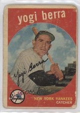 1959 Topps Yogi Berra #180 HOF 0v9